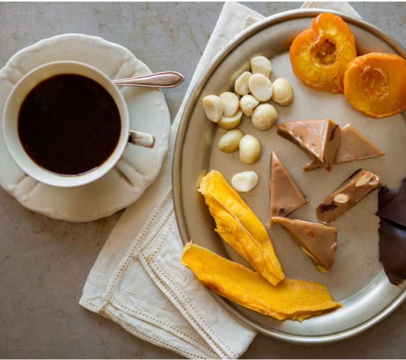 Cecilias Farm | Toffee and Fruit Dessert Platter