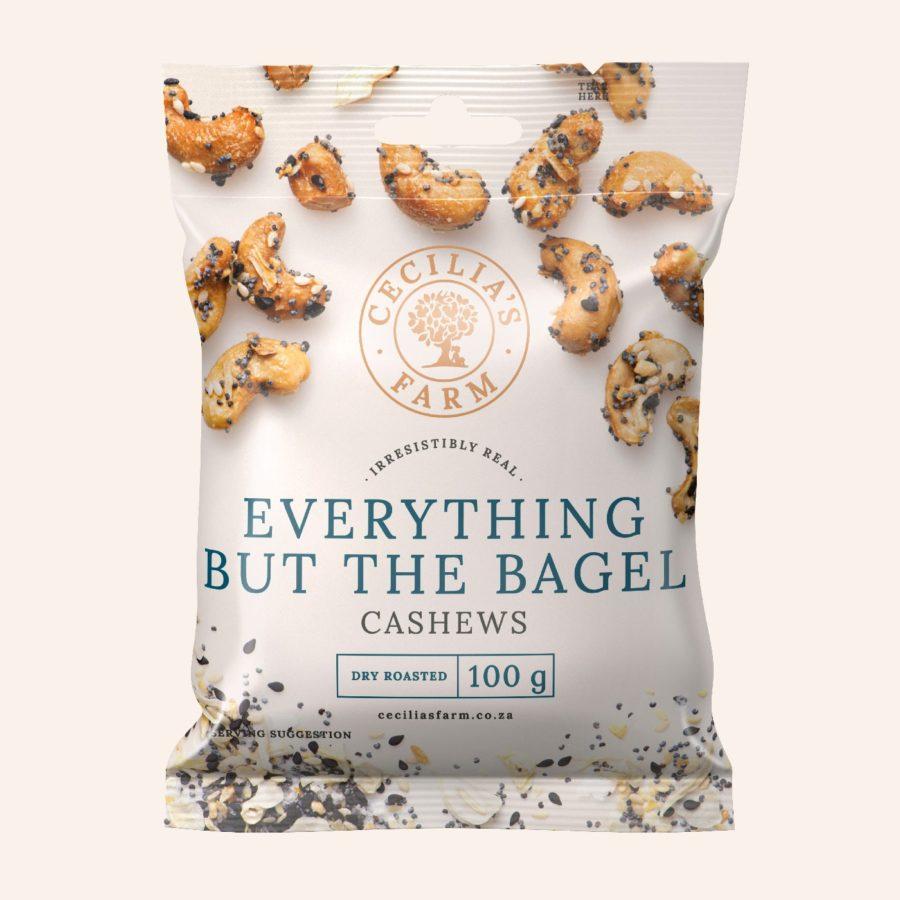 Everything but the Bagel Cashews Salt Roasted Cashews Cecilia's Farm