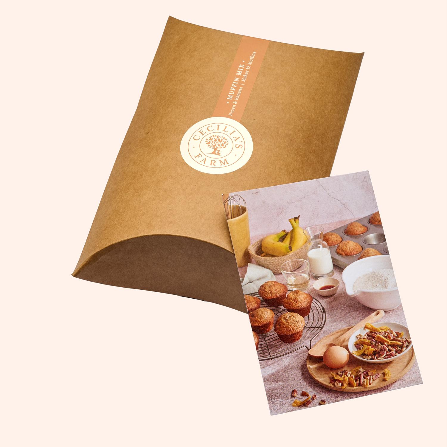 Pecan & Banana Muffin mix