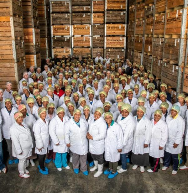 Group photo of Cecilias Farm staff Group photo of Cecilias Farm staff