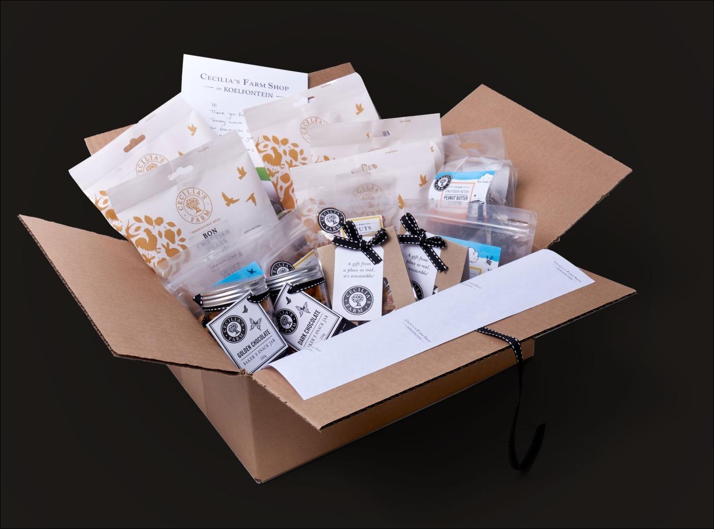 Buy Fruit & Nut Snack Hampers Online in South Africa Cecilia's Farm