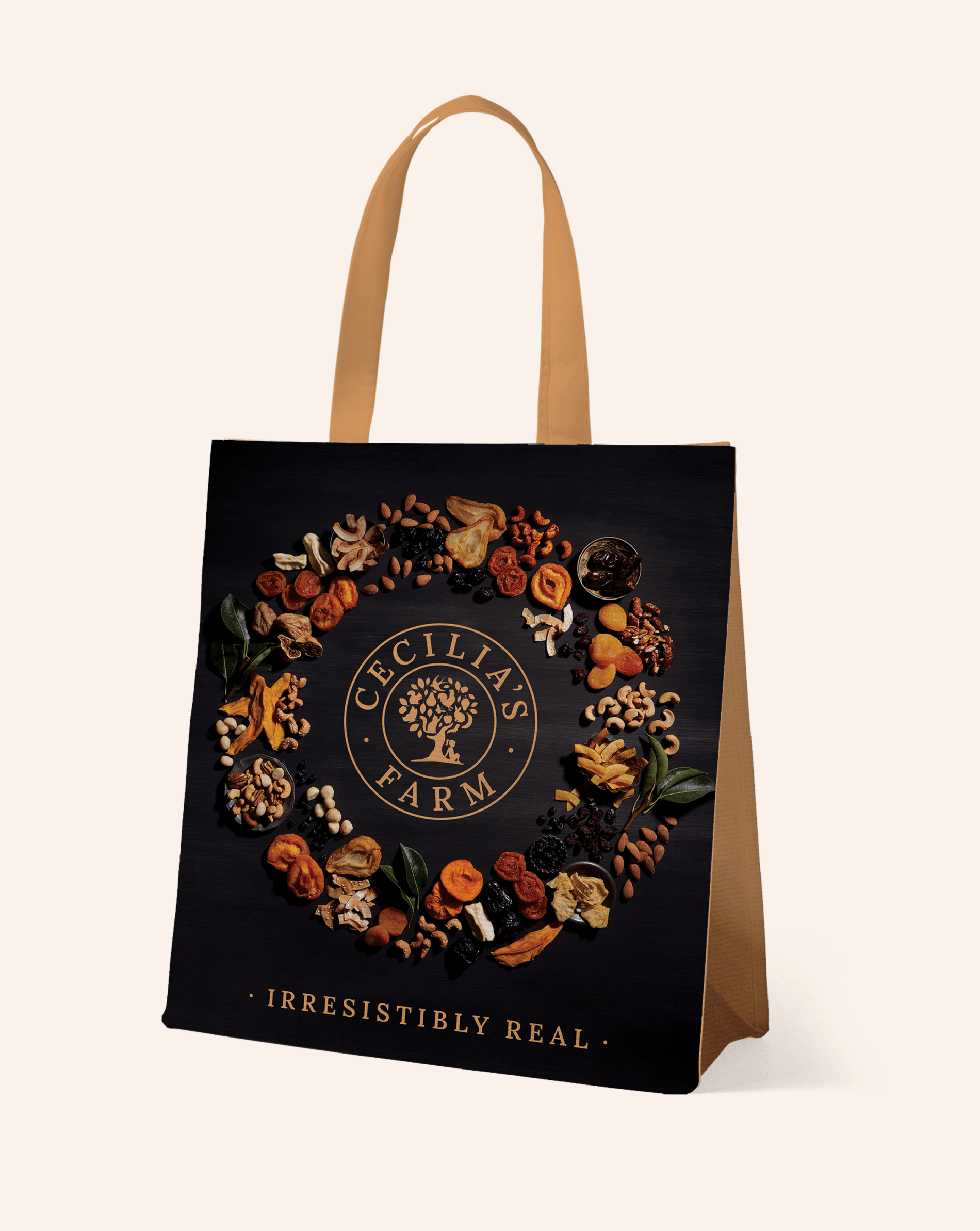 Shopper Bag – Dark wreath