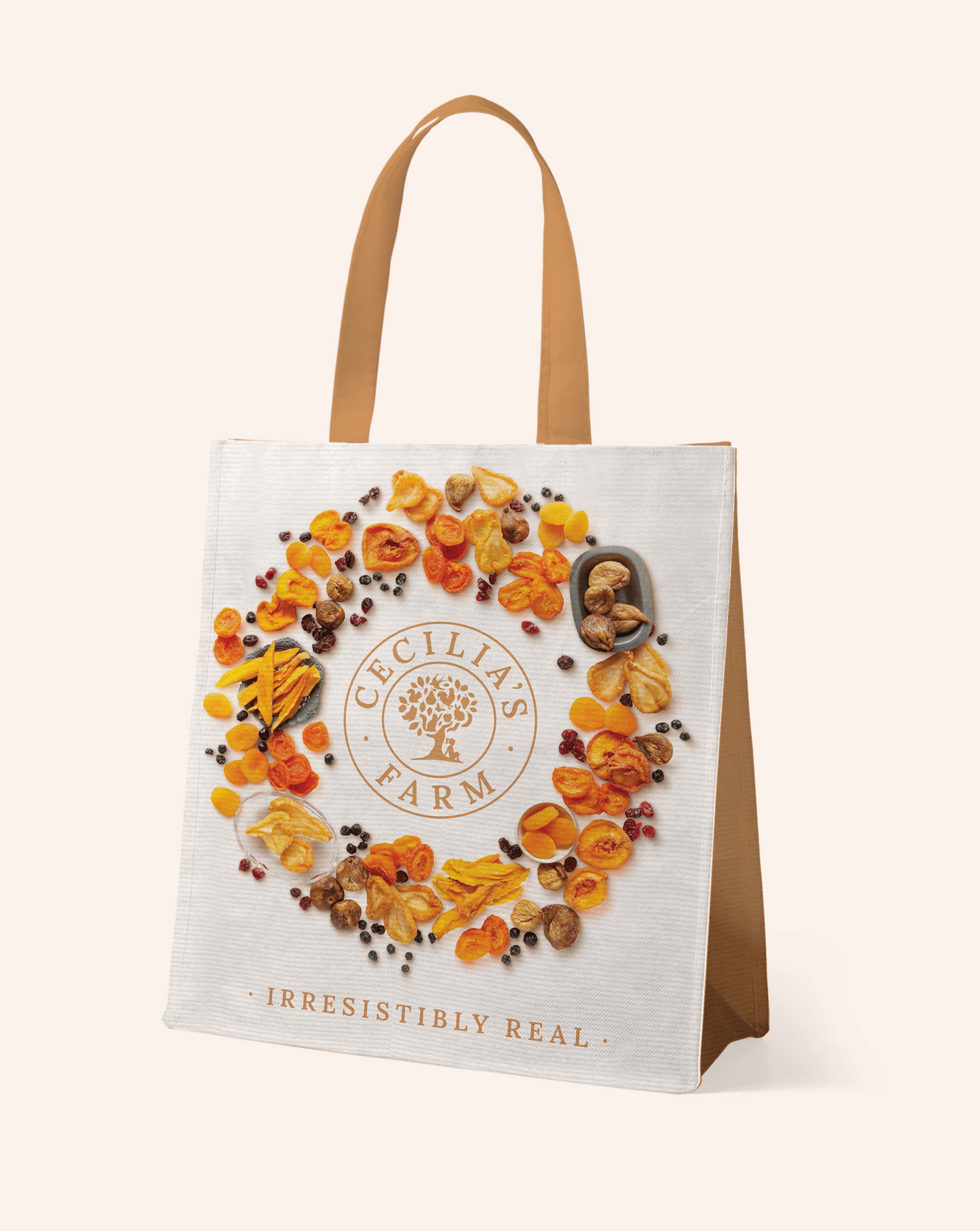 Shopper Bag – Light wreath