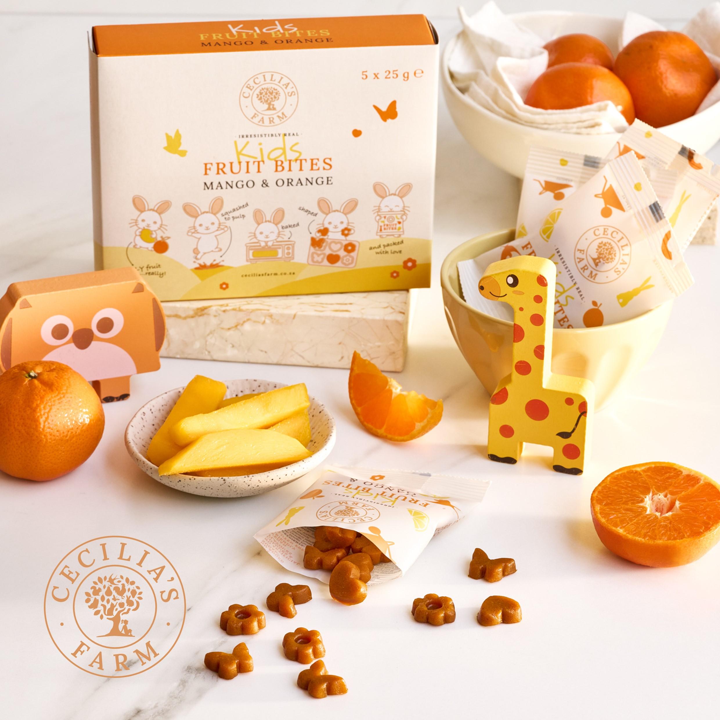 Mango & Orange Kids Fruit Bites Multipack x 5 - Image 3