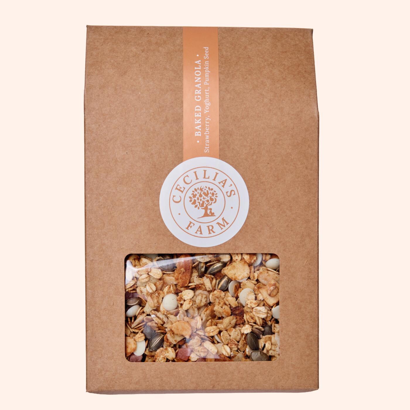 CF Baked Granola_Strawberry, Yoghurt, Pumpkin Seed