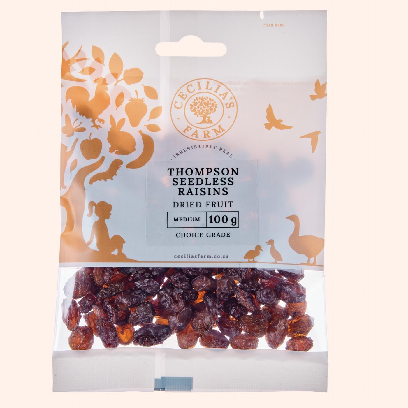 CF Seedless Raisins 100g