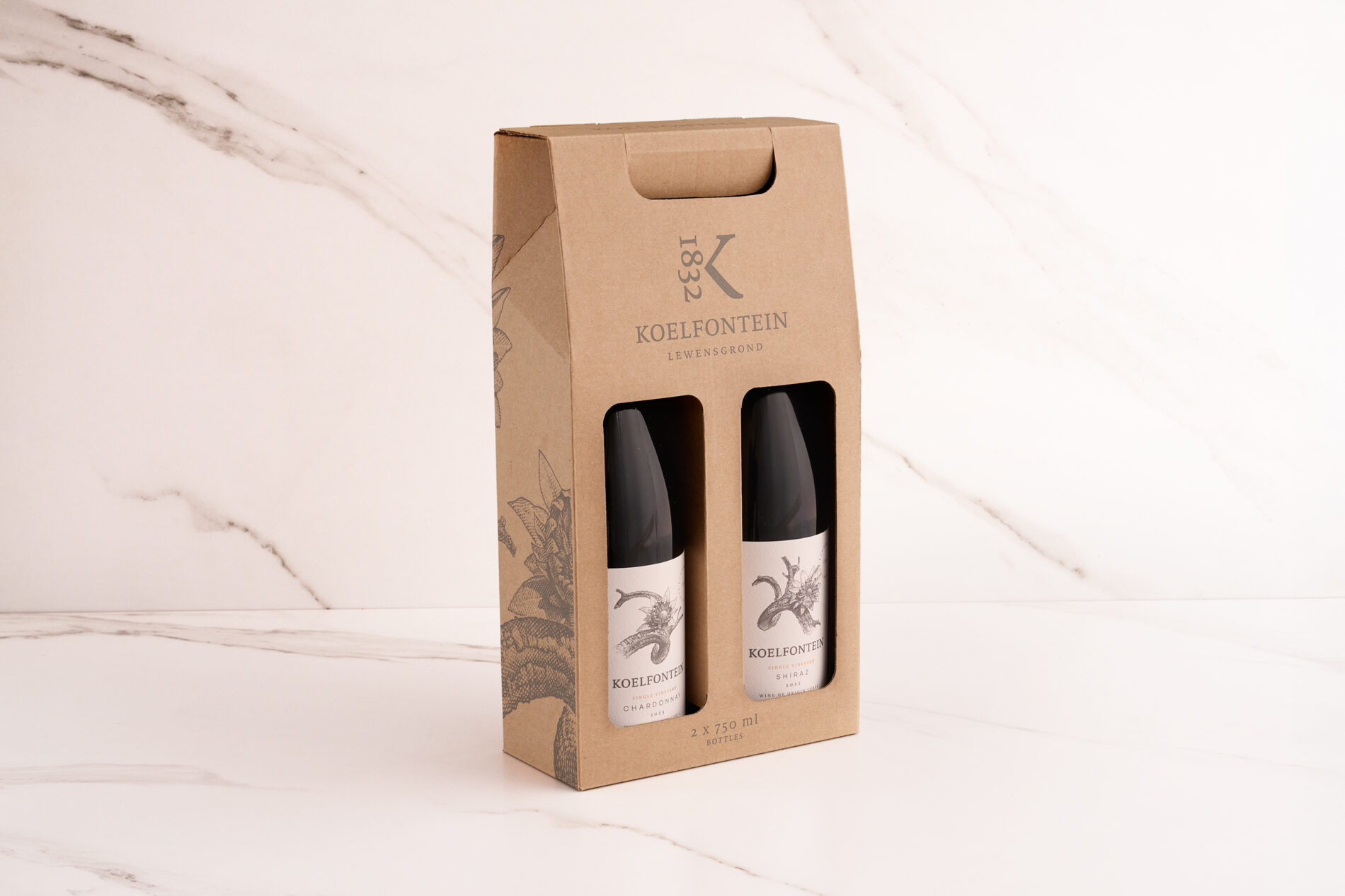 Koelfontein Shiraz 2022 & Chardonnay 2023 2 x 750ml