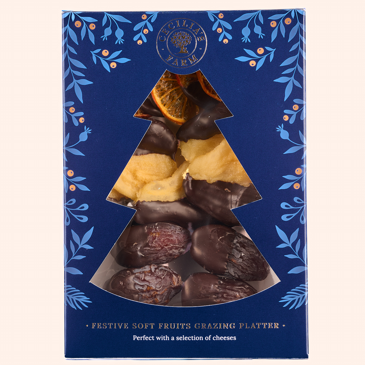 Festive Chocolate Dipped – Fruit Platter