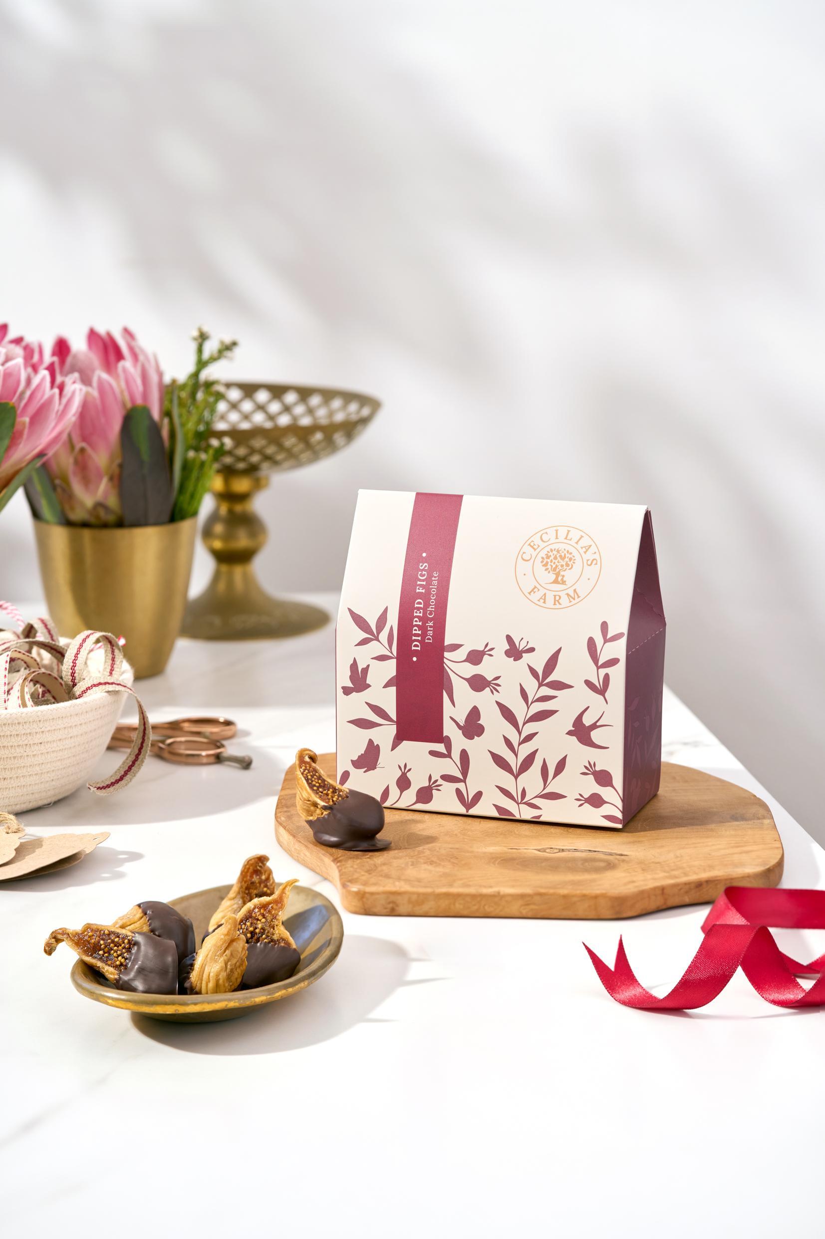 Chocolate Dipped Turkish Figs